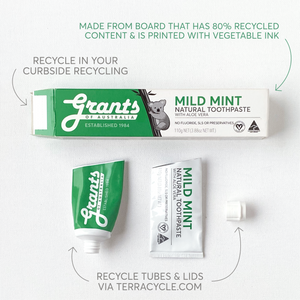 Fresh Mint with Fluoride Natural Toothpaste - 110g