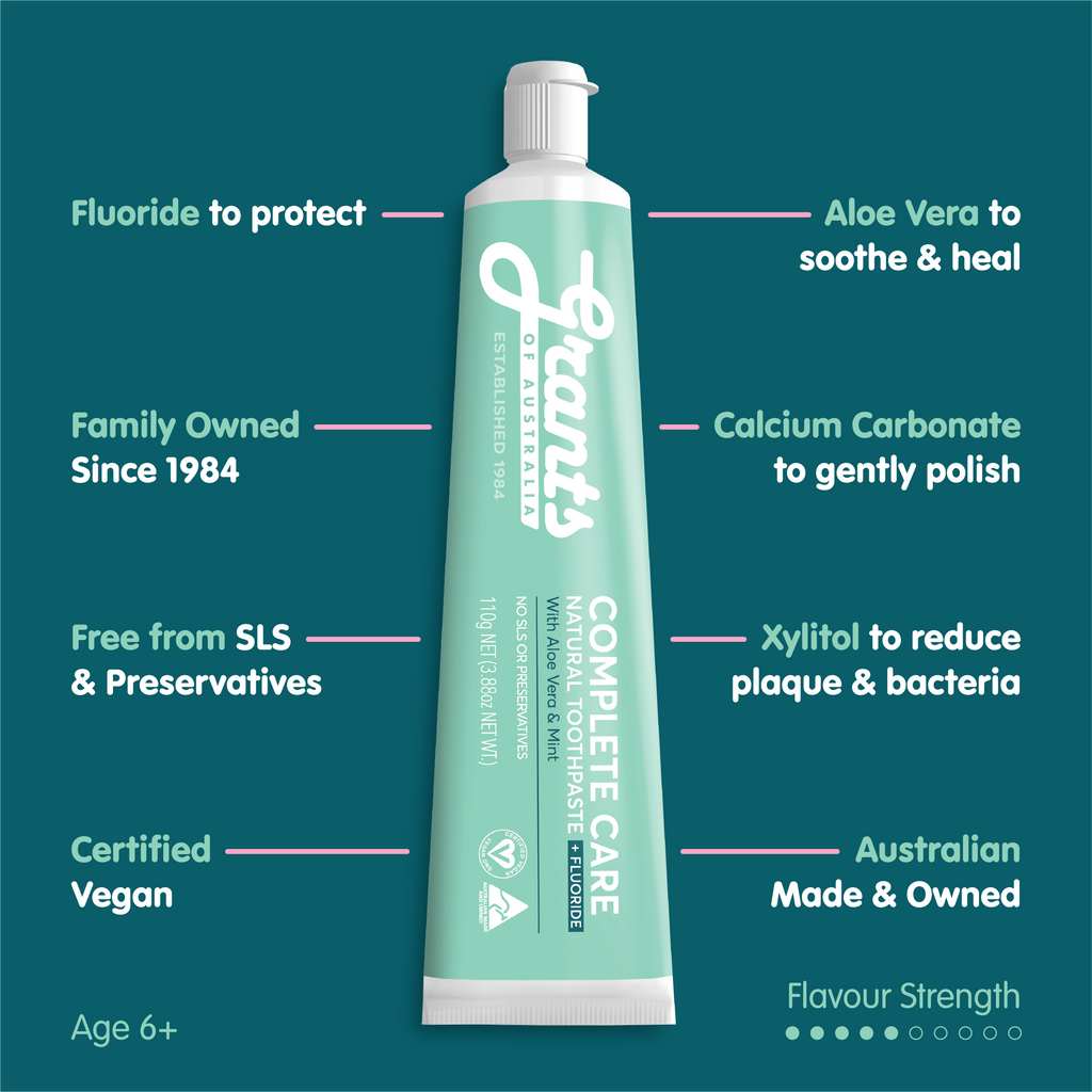 Toothpaste Australia Australian Complete Care with Fluoride Toothpaste - vegan, natural ...