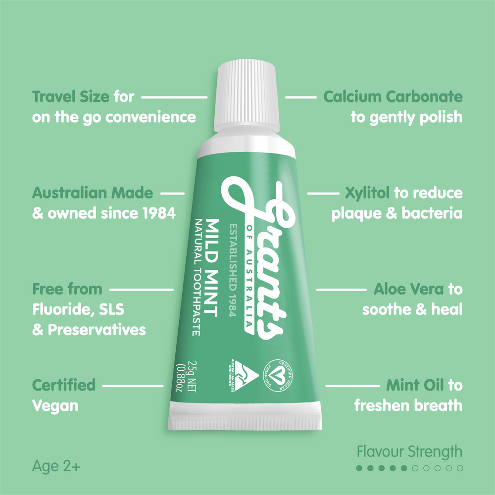 Toothpaste Australia Fluoride Free Toothpastes | Grants of Australia