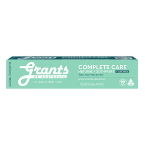 Complete Care with Fluoride Natural Toothpaste - 110g