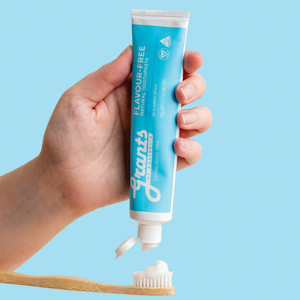 Flavour Free Natural Toothpaste - Fluoride Free - 90g