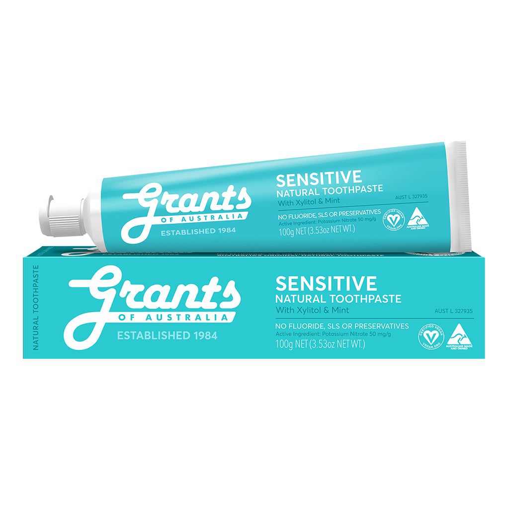 Sensitive Natural Toothpaste | Grants of Australia
