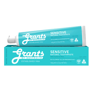 Sensitive Natural Toothpaste - Fluoride Free - 100g