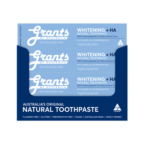 Grants of Australia Whitening with HA Toothpaste Tubes