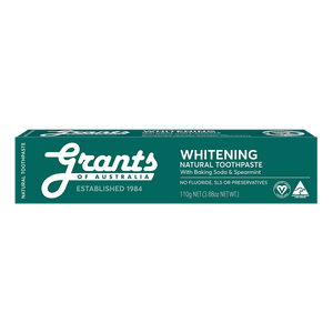 Whitening with Spearmint Natural Toothpaste - Fluoride Free - 110g