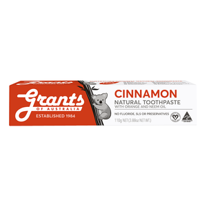 
            
                Load image into Gallery viewer, Cinnamon Natural Toothpaste - Fluoride Free - 110g
            
        