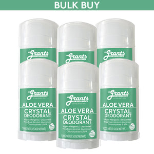 Crystal Deodorant - 6 Sticks