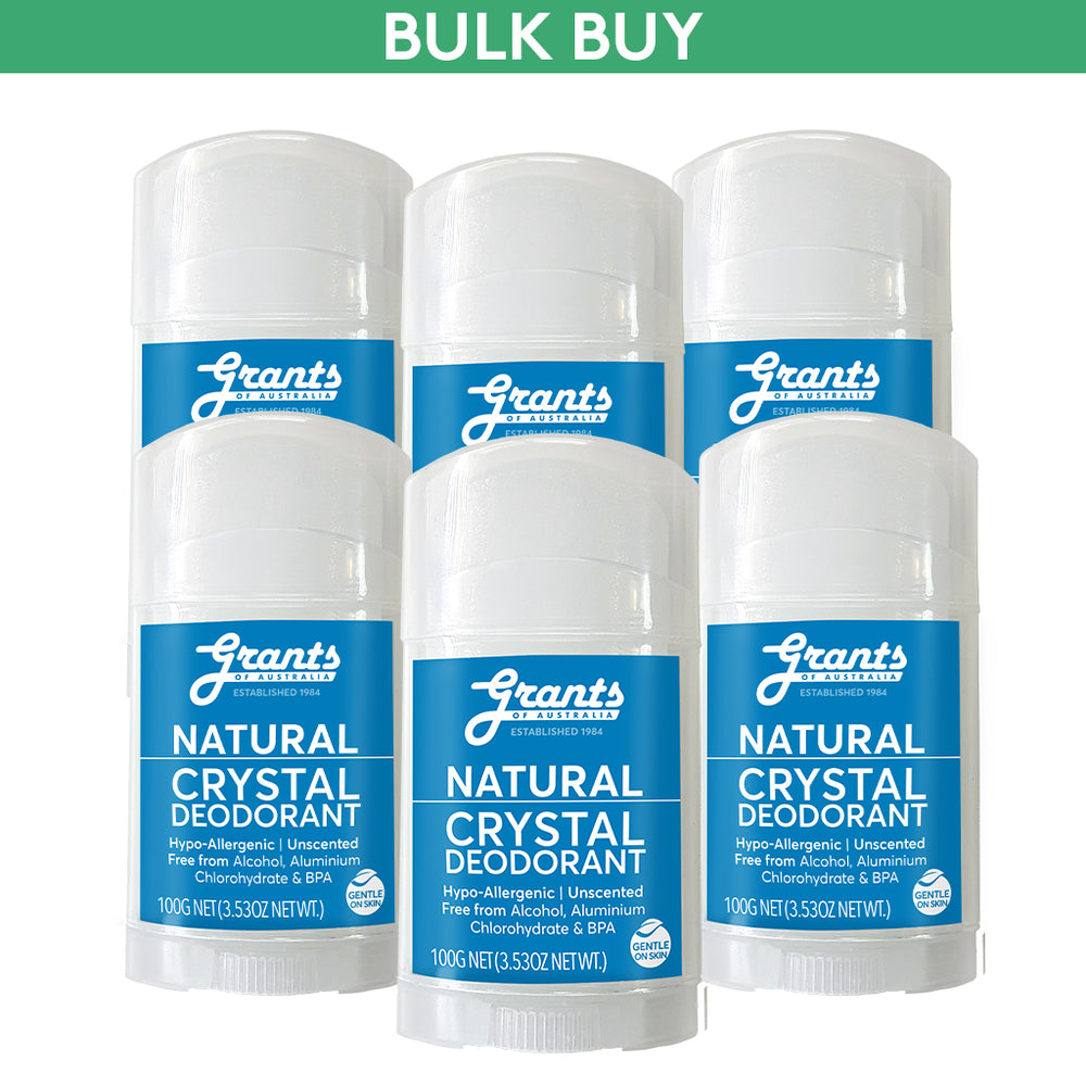 
            
                Load image into Gallery viewer, Crystal Deodorant - 6 Sticks
            
        