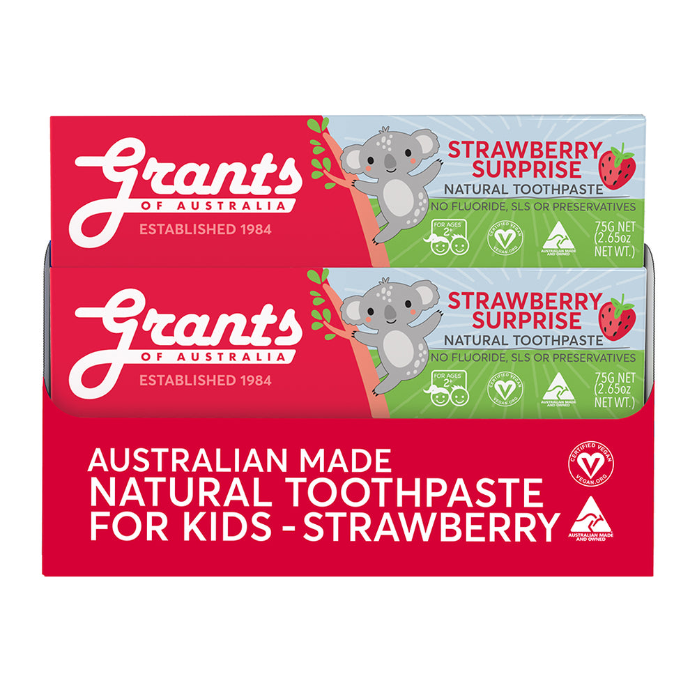 Bulk Buy Kids Toothpaste - 12 Tubes Save 15%