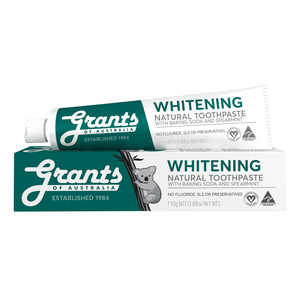 Whitening with Spearmint Natural Toothpaste - Fluoride Free - 110g